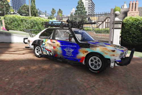 BMW E30 Indonesian Zombie Police
